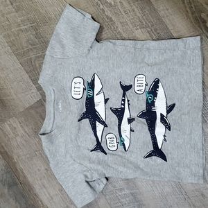 Carter's "Let's Grab a Bite" Shark T-shirt